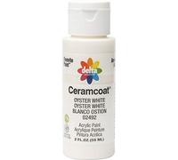 Delta Creative Ceramcoat Acrylic Paint in Assorted Colors (2 Ounce), 02492 Oyster White