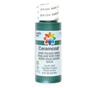 Delta Creative Ceramcoat Acrylic Paint in Assorted Colors (2 Ounce), 02535 Dark Foliage Green
