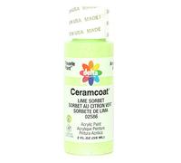 Delta Creative Ceramcoat Acrylic Paint in Assorted Colors (2 Ounce), 02586 Lime Sorbet