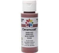 Delta Creative Ceramcoat Acrylic Paint in Assorted Colors (2 oz), 2490, Barn Red