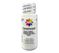 Delta Creative Ceramcoat Metallic and Pearl Acrylic Paint in Assorted Colors (2 oz), Pearl Finish