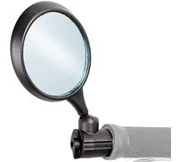 Delta Cycle & Home Universal Bike Handlebar Bar End Mirror, Fully Adjustable Handlebar Rearview Mirror For Bicycles, Large Ultra-Clear Glass Safety Mirror fits Road, Mountain, Cruisers, and E-Bikes