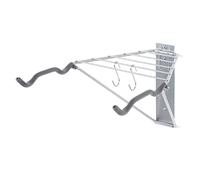 Delta Cycle - Pablo Two Bike Rack for Garage, Apartment, Home or Office - Includes Handy Shelf - Holds up to 29.5 kgs One Size