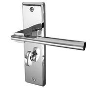 Delta Door Handle Bathroom Polished Chrome 180mm x 50mm