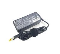 Delta Electronics AC Adapter for laptop, compatible with ADLX65NDC3A 20V 3.25A Notebook Battery Power Supply Charger PSU USB Rectangular Yellow Tip & UK Power Cable
