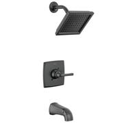 Delta Faucet 144864-BL Geist Tub Shower, Matte Black