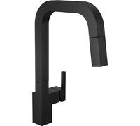 Delta Faucet 19825LF-BL Junction Single-Handle Kitchen Faucet Pull-Down, Matte Black