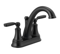 Delta Faucet 2532LF-BLTP Woodhurst Bath Faucet, Matte Black