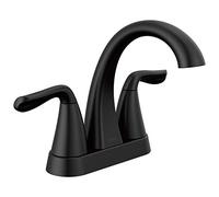 Delta Faucet 25840LF-BL Arvo Centerset, Matte Black