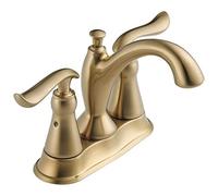 Delta Faucet 2594-CZMPU-DST Linden Two Handle Centerset Bathroom Faucet, Champagne Bronze