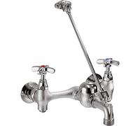 Delta Faucet 28T9 28T Two Handle 8-Inch Wall-Mount Service Sink Faucet, Chrome