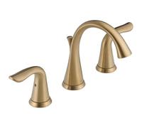 DELTA FAUCET 3538-CZMPU-DST Lahara Widespread, Champagne Bronze, 5.00 x 16.00 x 5.00 inches