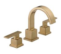 Delta Faucet 3553LF-CZ Vero 2-Handle Widespread Bathroom Faucet, Champagne Bronze, 4.78 x 16.00 x 4.78 inches