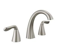 Delta Faucet 35840LF-SP Arvo Widespread, SpotShield Brushed Nickel