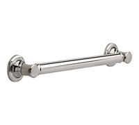 Delta Faucet 41618 Traditional Grab Bar, Polished Chrome, 18 Inch