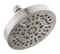 Delta Faucet 5-Spray Brushed Nickel Shower Head, Showerheads, 1.75 GPM Flow Rate, Stainless 52535-SS