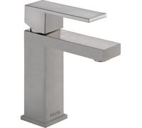 Delta Faucet 567LF-SSPP Modern Single Handle Bathroom Faucet, Stainless