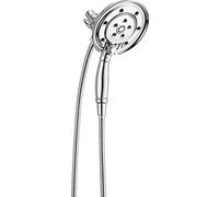 Delta Faucet 58471-PK H2O Kinetic Technology In2ition 4-Setting Two-in-One Hand Shower Shower Head, Chrome by DELTA Faucet