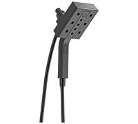 Delta Faucet 58473-BL25 H2Okinetic In2ition 4-Setting Two-in-One Shower Combo, Matte Black
