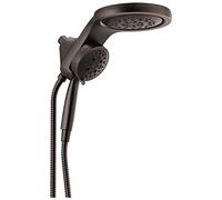 DELTA Faucet 58680-RB HydroRain H2Okinetic 5-Setting Two-in-One, Venetian Bronze Head with Hand Shower
