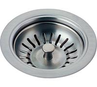 Delta Faucet 72010-AR Flange and Strainer Kitchen Sink, Arctic Stainless