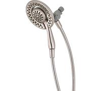 DELTA FAUCET 75486CSN In2ition Showerhead with Handshower, SpotShield Brushed Nickel