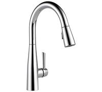 Delta Faucet 9113-DST Essa Single Handle Pull-Down Kitchen Faucet with Magnetic Docking, Chrome