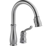 DELTA Faucet 978-AR-DST Leland Pull-Down, Arctic Stainless, 9.19 x 12.00 x 9.19 inches