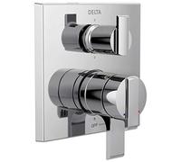 Delta Faucet Ara 17 Series 6-Setting Integrated Diverter Valve Trim Kit, Chrome Diverter Valve Trim Kit, Shower Trim Kit, Chrome T27967 (Valve Not Included)