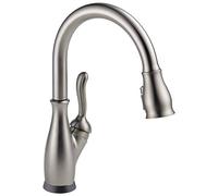 Delta Faucet Leland Single-Handle Touch Kitchen Sink Faucet with Pull Down Sprayer, Touch2O and ShieldSpray Technology, Magnetic Docking Spray Head, SpotShield Stainless 9178T-SP-DST