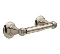 Delta Faucet PTR50-BN Porter Toilet Paper Holder, SpotShield Brushed Nickel