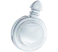 DELTA Faucet RP34358 Victorian Single Metal Lever Handle Temperature Knob and Cover, Chrome