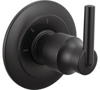 Delta T11859-BL Trinsic 3-Setting 2-Port Diverter Trim, Matte Black