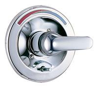 DELTA FAUCET T13391, Chrome, 8.54 x 8.54 x 1.24 inches