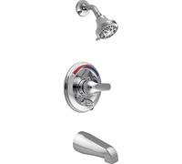 Delta Faucet T13691 Classic 13 Series Tub and Shower Trim - Push Button Diverter (Valve Sold Separately), Chrome
