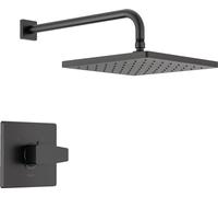 Delta Faucet T14268-BL-PP Modern Shower System, Matte Black