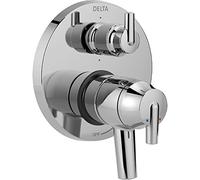 DELTA Faucet T27959, Chrome Trinsic Contemporary Monitor 17 Series Valve Trim with 6-Setting Integrated Diverter