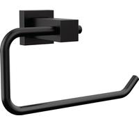Delta Faucet Velum Toilet Paper Holder, Black Wall Mounted Toilet Paper Holder, Tissue Holder, Matte Black IAO20851-BL
