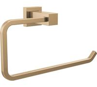 Delta Faucet Velum Towel Ring, Gold Bathroom Wall Mounted Ring, Hand Towel Ring, Towel Holder, Champagne Bronze IAO20846-CZ