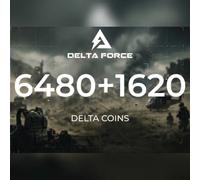Delta Force - 6480 + 1620 Delta Coins Direct Top-Up - GLOBAL