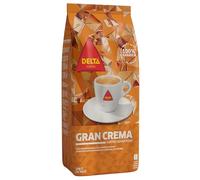 Delta Gran Crema 1 kg - Full-Bodied Espresso Coffee Beans with Rich Crema, Balanced Acidity & Notes of Chocolate and Roasted Nuts - Whole Bean for Espresso, Lungo & Cappuccino