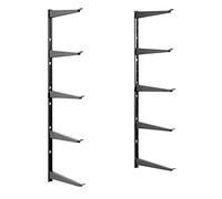 Delta Heavy-Duty Storage Rack - Wall-Mounted Lumber Rack for Garage, Shed, Basement - Adjustable Arms for Tools, Gear, Equipment - Strong Durable, 800lb Capacity - Easy to Install, Hardware Included