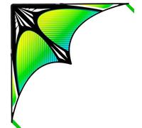 Delta Kite for Adults and Children, 60 x 30 inches, Single Line Kite Easy to Fly, Complete with 300 ft Kite Line and Handle