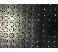 Delta Mart RUBBER FLOOR MATTING COIN DESIGN 3MM THICK VERY WIDE SIZE 1.2m, 1.5m, 1.8m (8, 1.8)