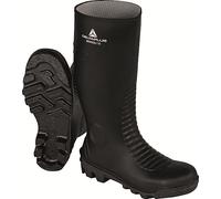 Delta Plus Bronze2 S5 SRA Safety Wellington Boots - Slip Resistant - Color: Black - Size: 12