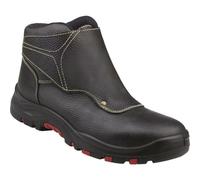 Delta Plus Cobra4 S3 Black Leather Welders Steel Toe/midsole Safety Work Boot