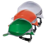 Delta Plus Delta-Plus Diamond V Baseball Safety PPE ABS Helmet - White