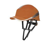 Delta Plus DIAM5UPORFL Baseball Diamond V UP ABS Safety Helmet, 53mm-63mm, Orange, Pack of 20