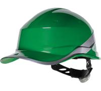 Delta Plus Safety Helmet DIAMOND V - Green ABS, High-Visibility, Electrically Insulated