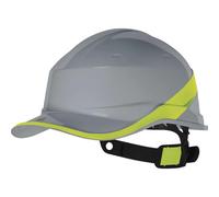 Delta Plus Diamond V Safety Helmet High Hi Vis Viz Hard Hat Baseball Reversible